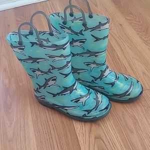 Kids Light up rainboots